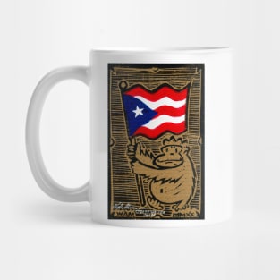 Puerto Rican Flag Ape Mug